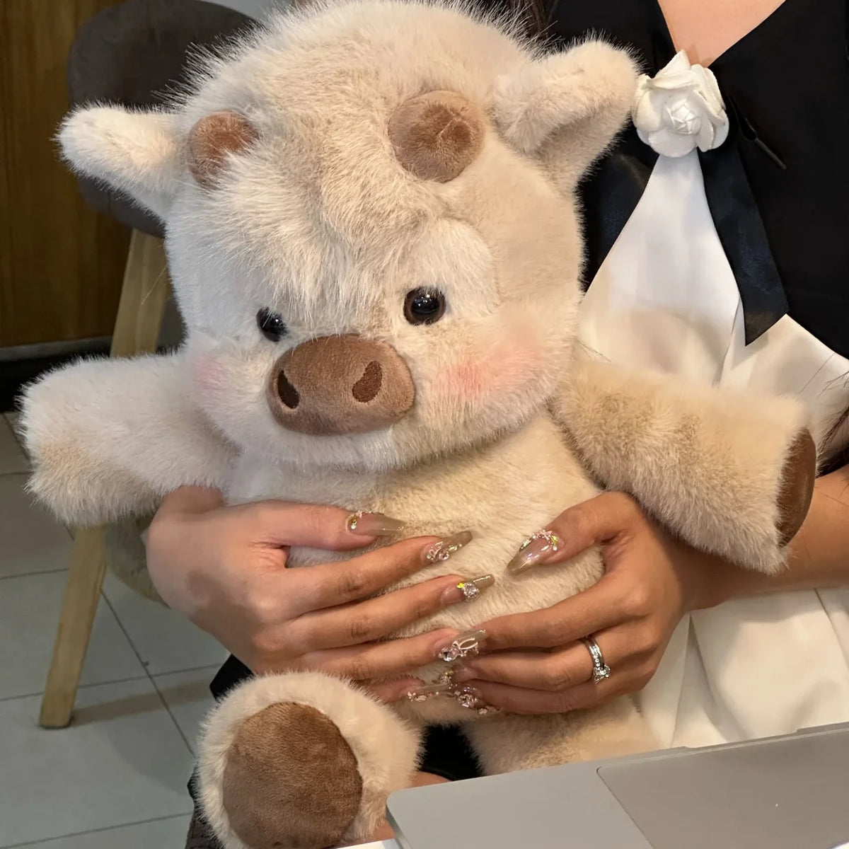 Running Cow Plushie